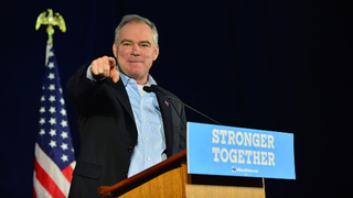 Tim Kaine Brings Up Trump's Russian Hacking Comments, Refers to Watergate